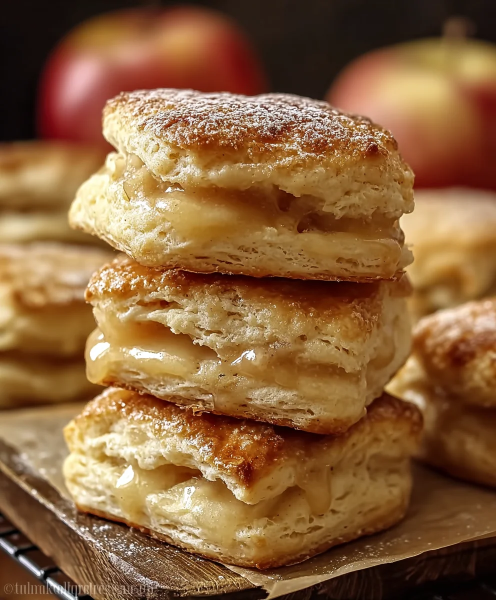 Apple Pie Biscuits- Easy Comfort Food Delight