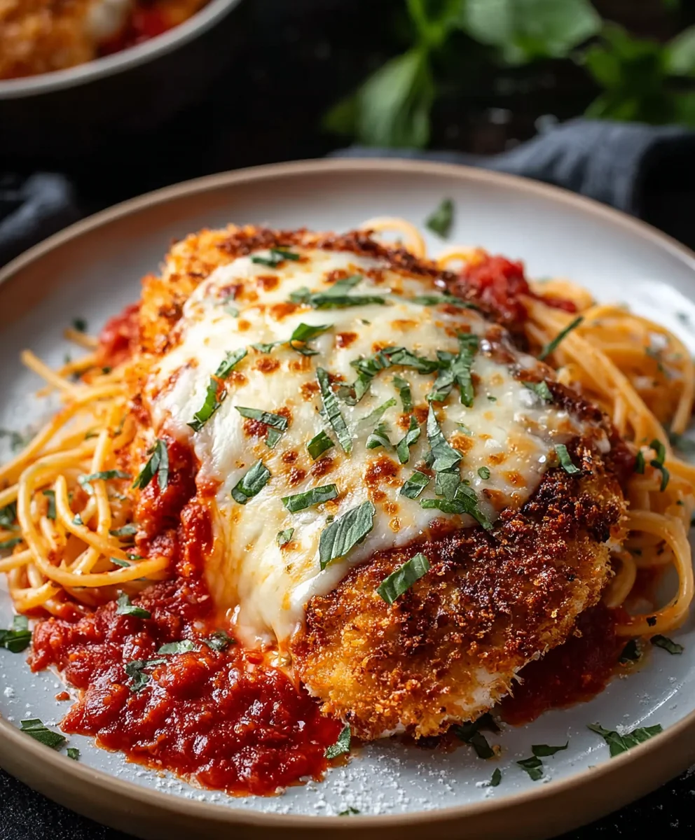 Easy Baked Chicken Parmesan - Quick Dinner Recipe