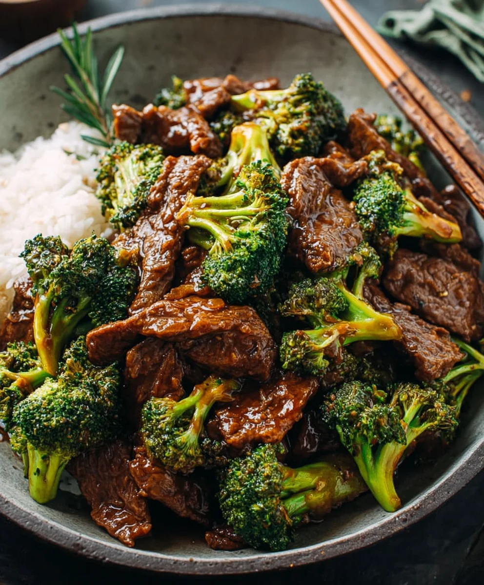 Chinese Beef and Broccoli Stir Fry- Easy Recipe