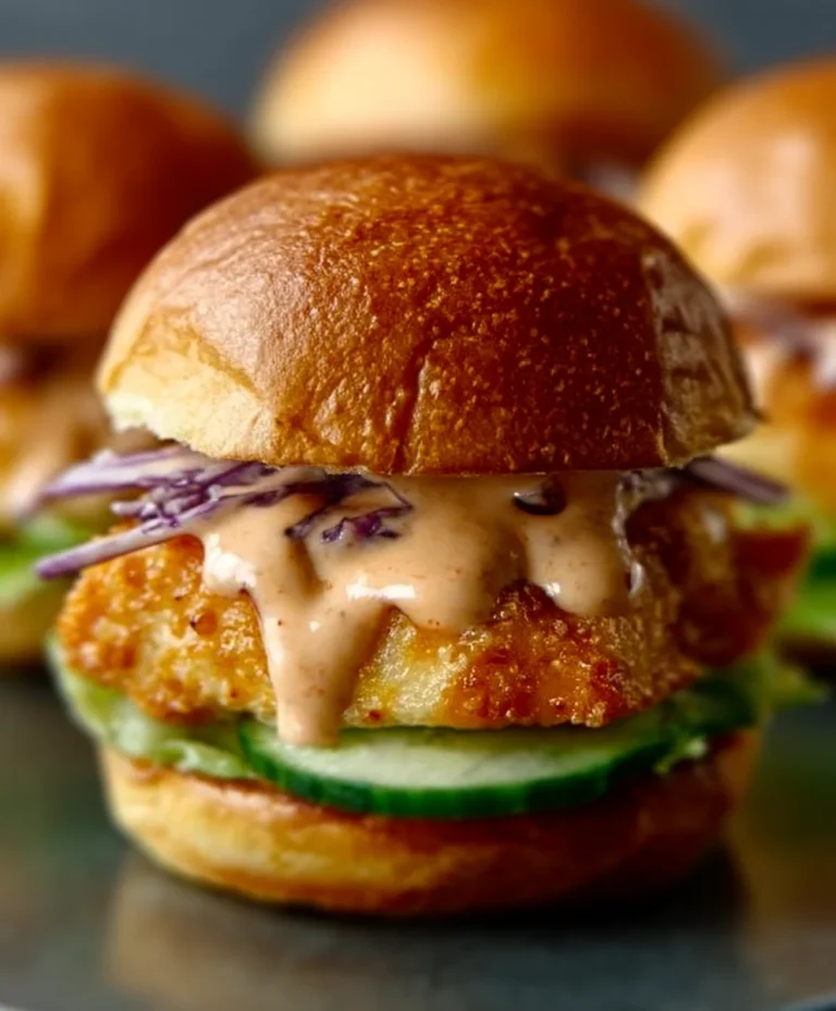 Bang Bang Chicken Sliders-Spicy & Easy Recipe