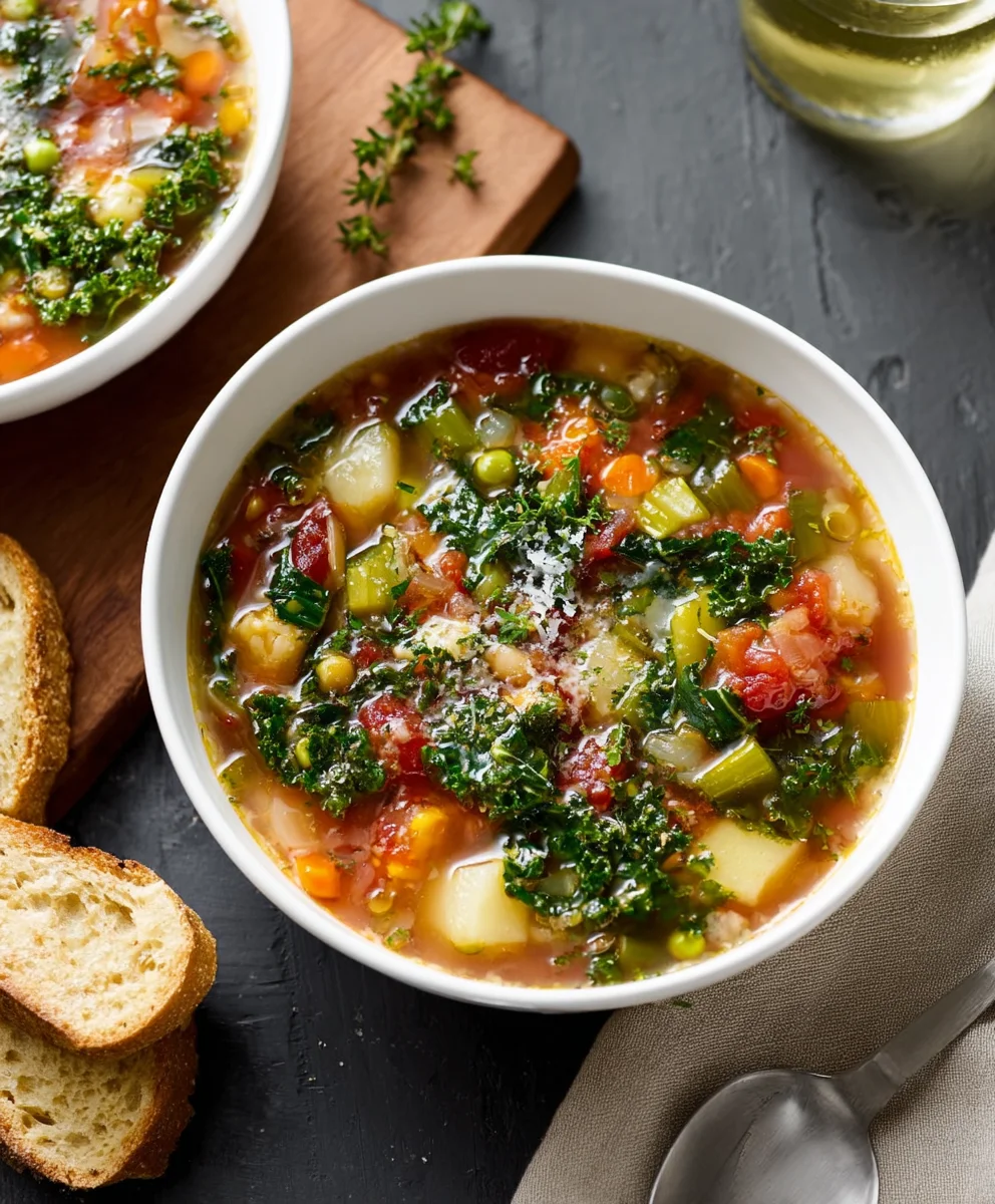 Easy Hearty Vegetable Soup Recipe