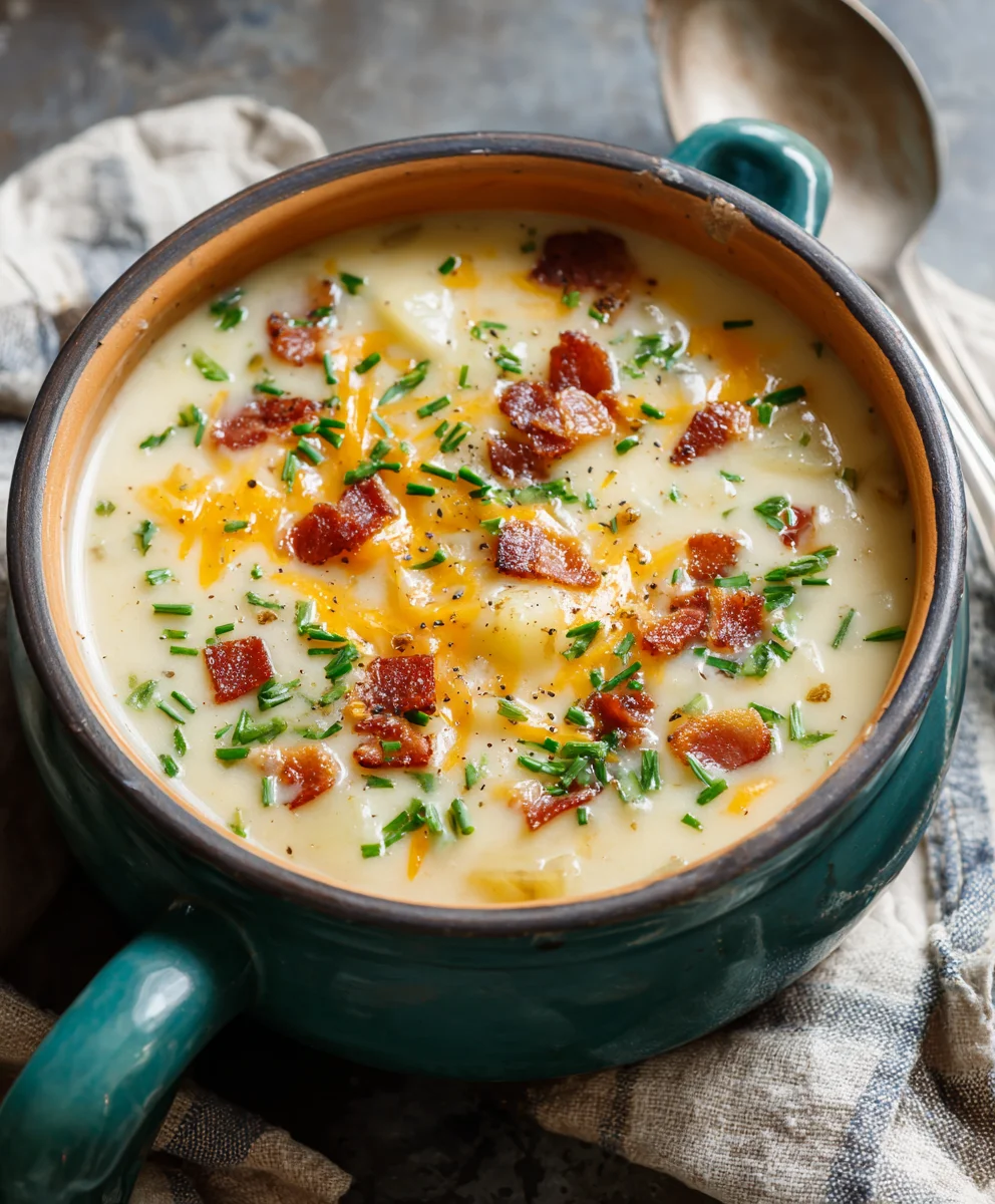 Outback Potato Soup-Creamy Comfort Food Recipe