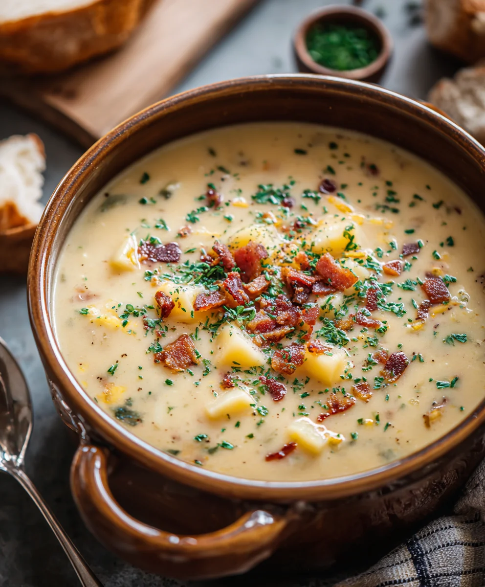 Outback Potato Soup-Creamy Comfort Food Recipe
