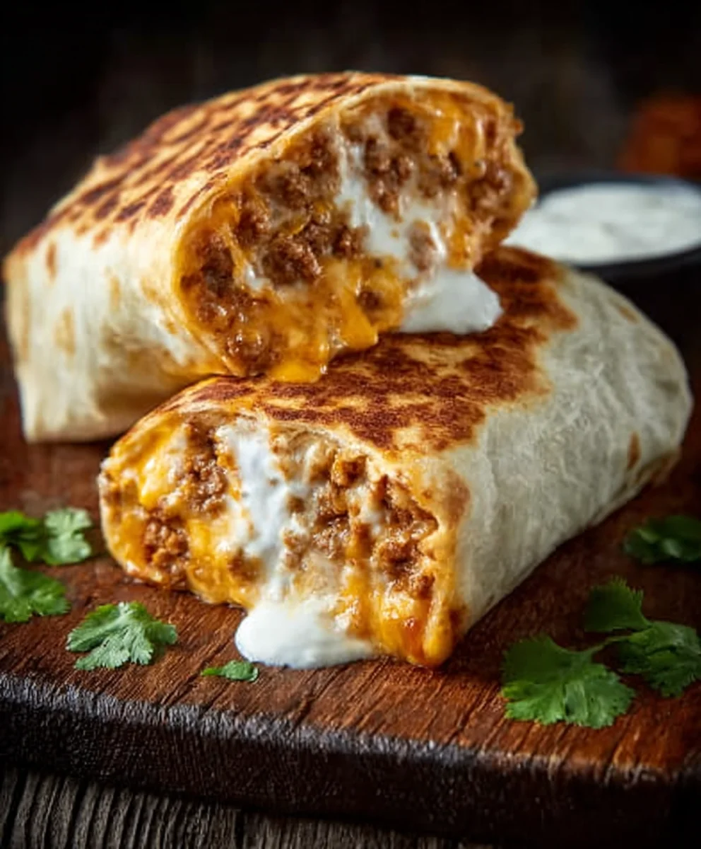 Ultimate Grilled Cheese Burrito - Easy Recipe