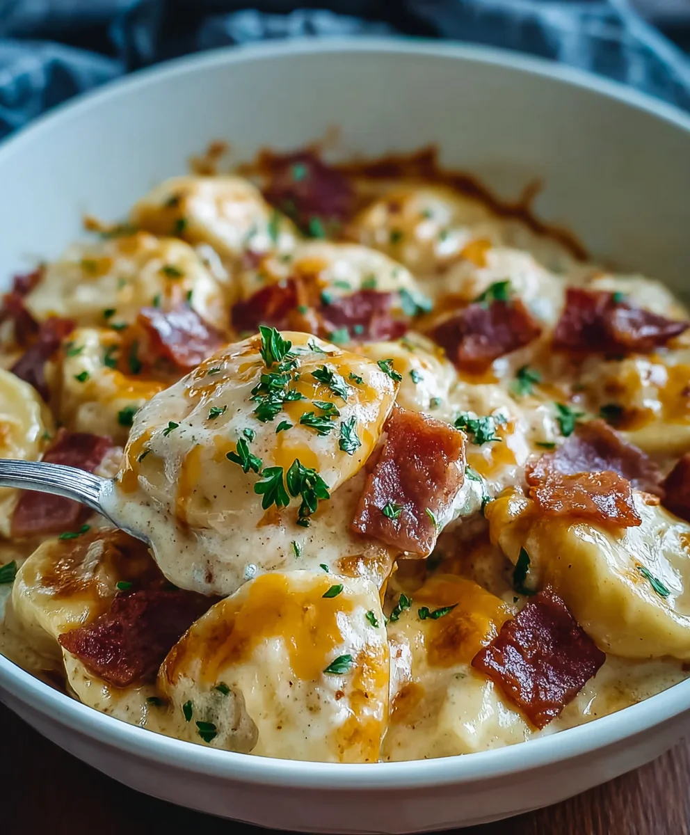 Easy Beef Pierogi Casserole Recipe-Slow Cooker Comfort