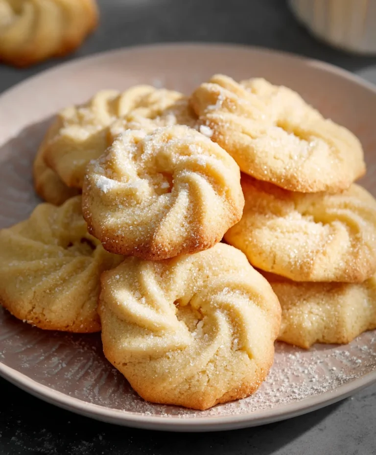 Melt-in-Mouth Danish Butter Cookies Recipe