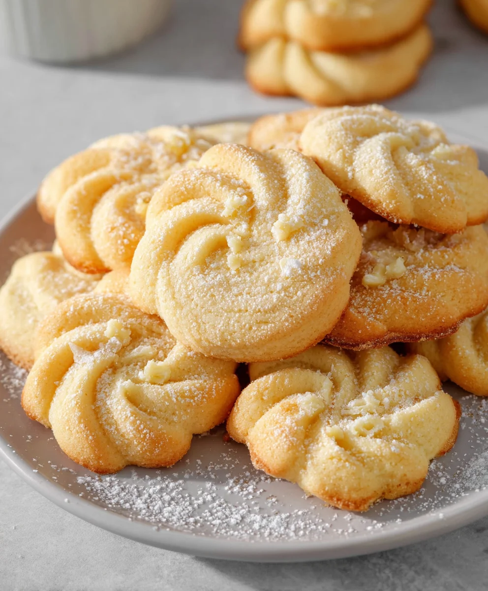 Melt-in-Mouth Danish Butter Cookies Recipe