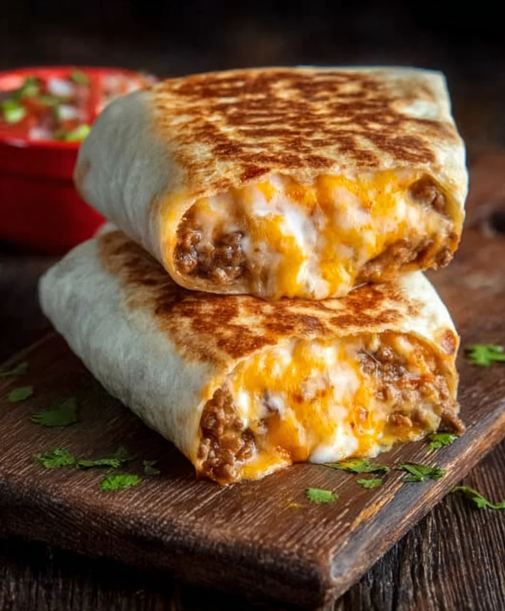 Ultimate Grilled Cheese Burrito - Easy Recipe
