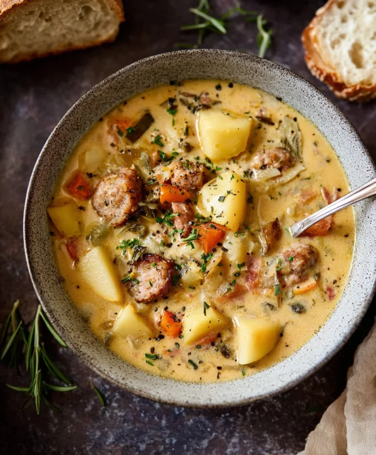 Hearty Beef Sausage Chowder – Easy Comfort Food