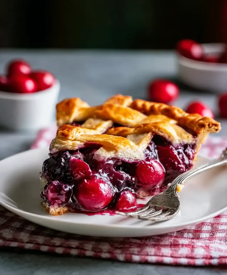 Classic Cherry Pie Recipe-Sweet & Tart Delight