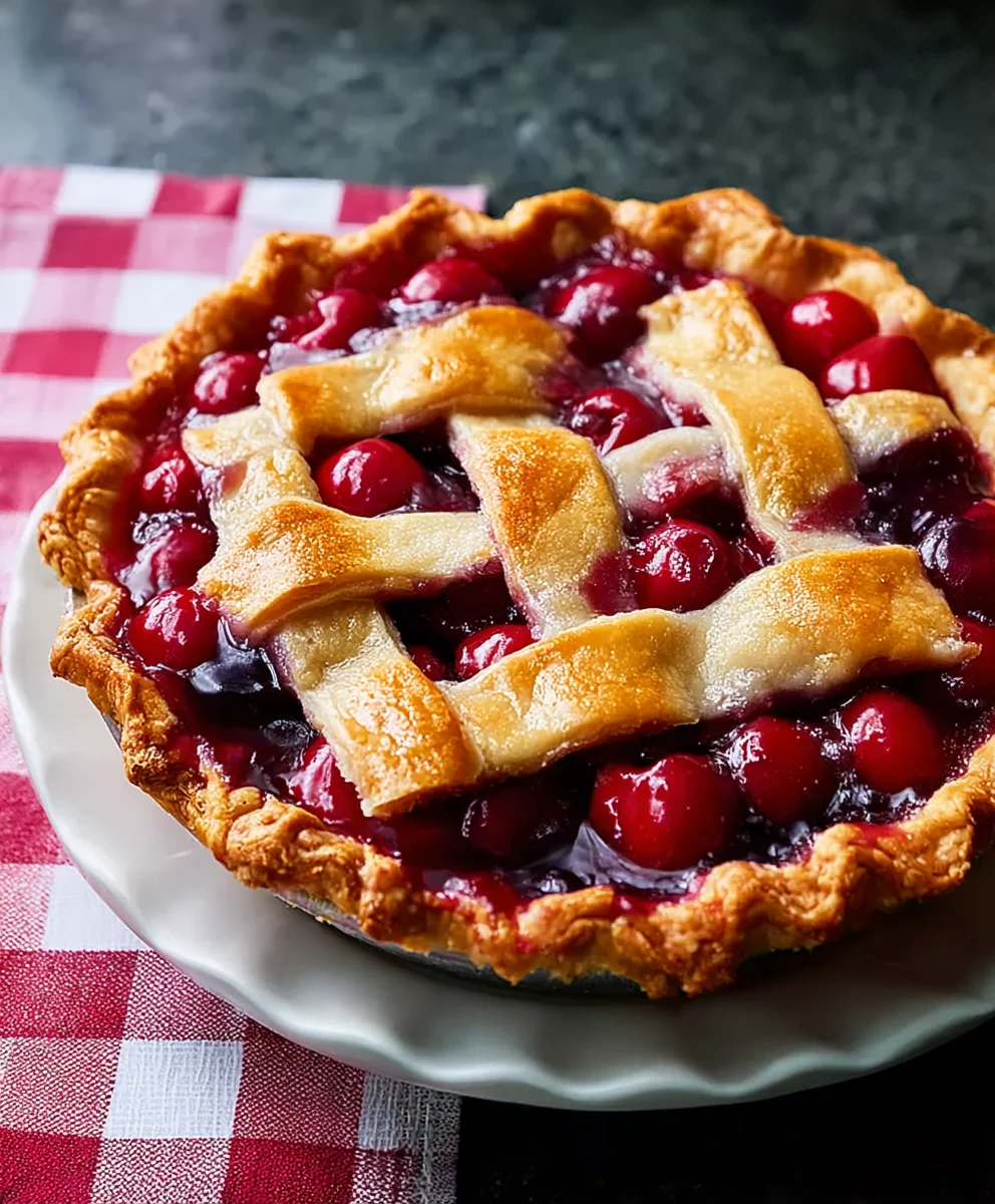 Classic Cherry Pie Recipe-Sweet & Tart Delight