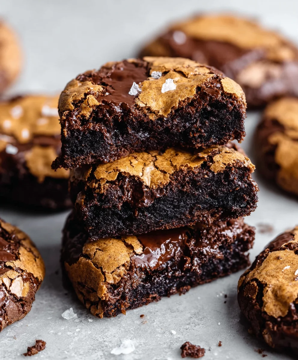 Fudgy Chewy Brookies - The Ultimate Chocolate Craze