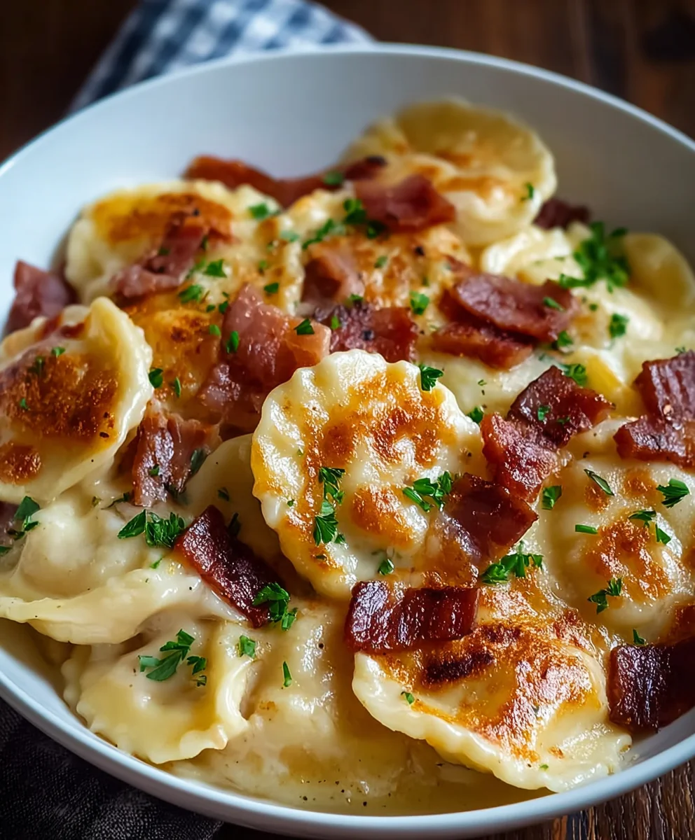 Easy Beef Pierogi Casserole Recipe-Slow Cooker Comfort