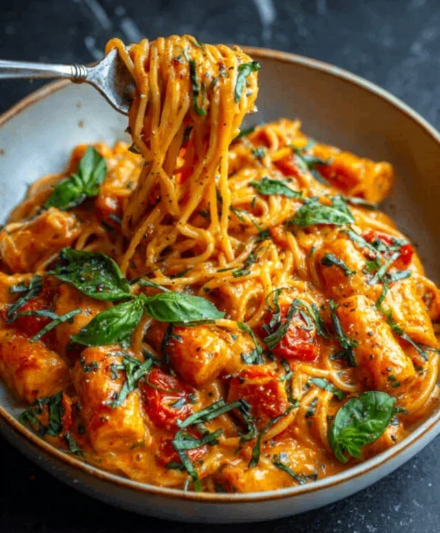 Creamy Tomato Garlic Pasta