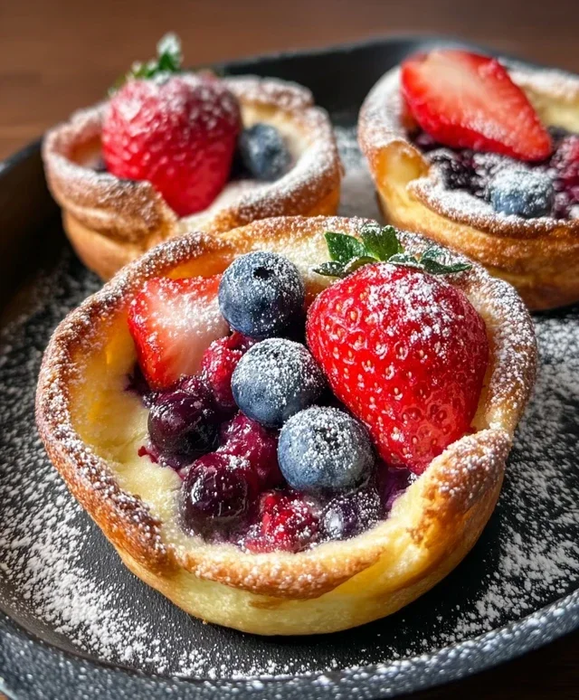 Mini Berry Dutch Babies