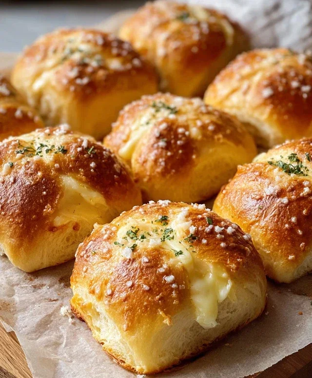 Korean Cream Cheese Garlic Buns