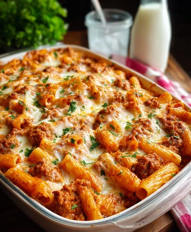 Baked Rigatoni with Sausage