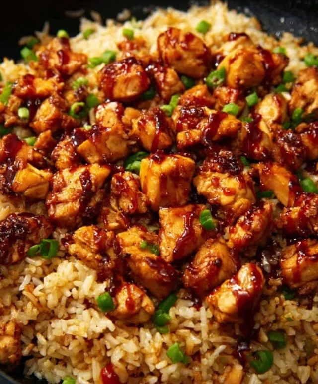 One-Pan Bold Honey BBQ Chicken Rice