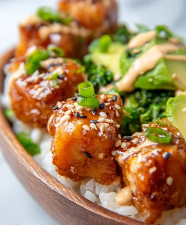 Bang Bang Salmon Bites