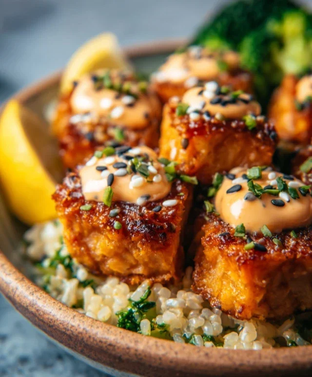 Bang Bang Salmon Bites