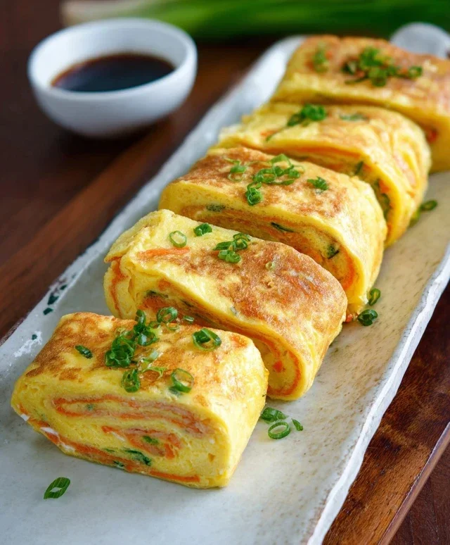 Gyeran Mari (Korean Rolled Omelette)