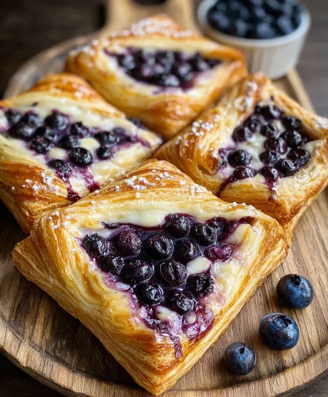 Blueberry Cheese Danish