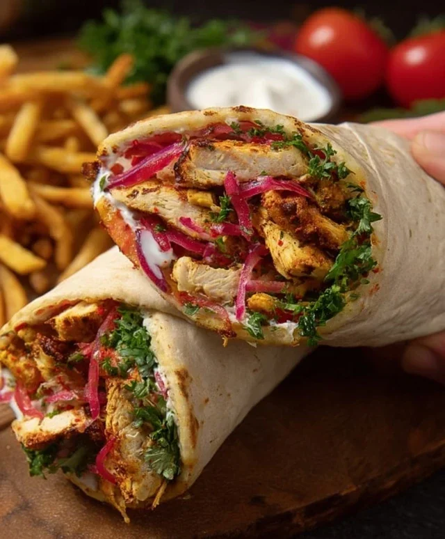 Chicken Shawarma Wrap