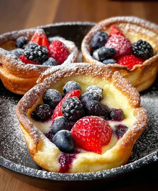 Mini Berry Dutch Babies