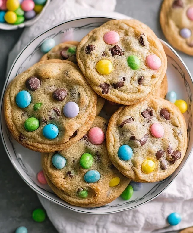 Easter Chocolate Chip Cookies