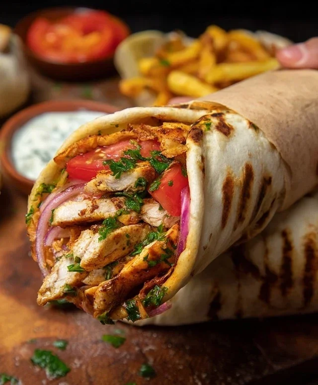 Chicken Shawarma Wrap