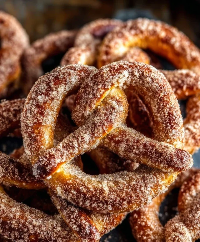 Cinnamon Sugar Pretzels