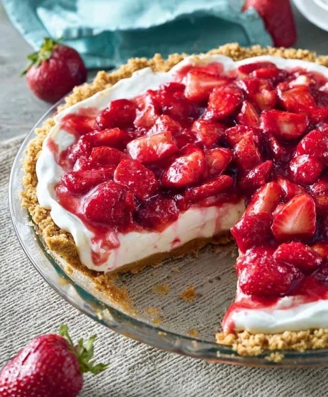 Strawberry Cream Cheese Pie