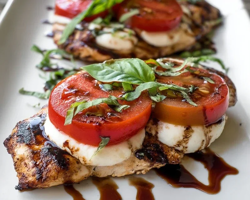 Grilled Chicken Caprese