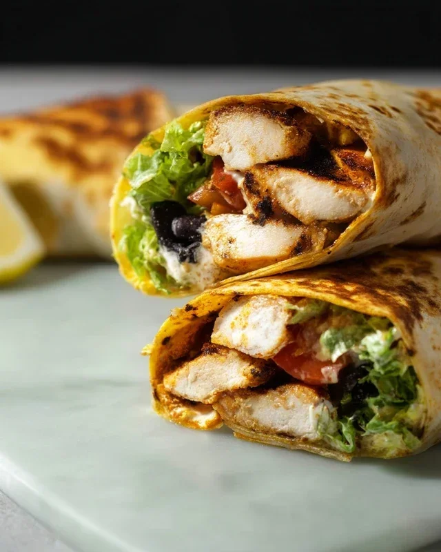 Chipotle Ranch Grilled Chicken Burrito