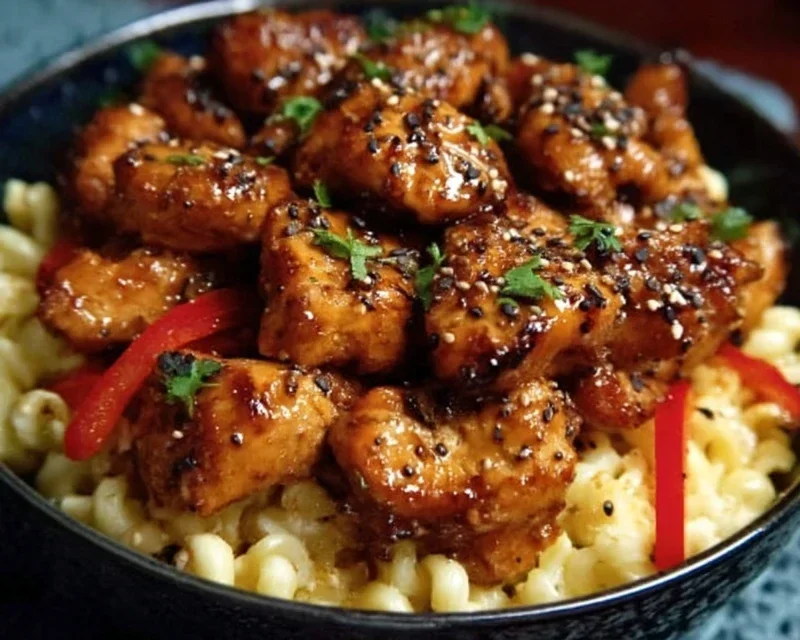 Sweet and Spicy Honey Pepper Chicken