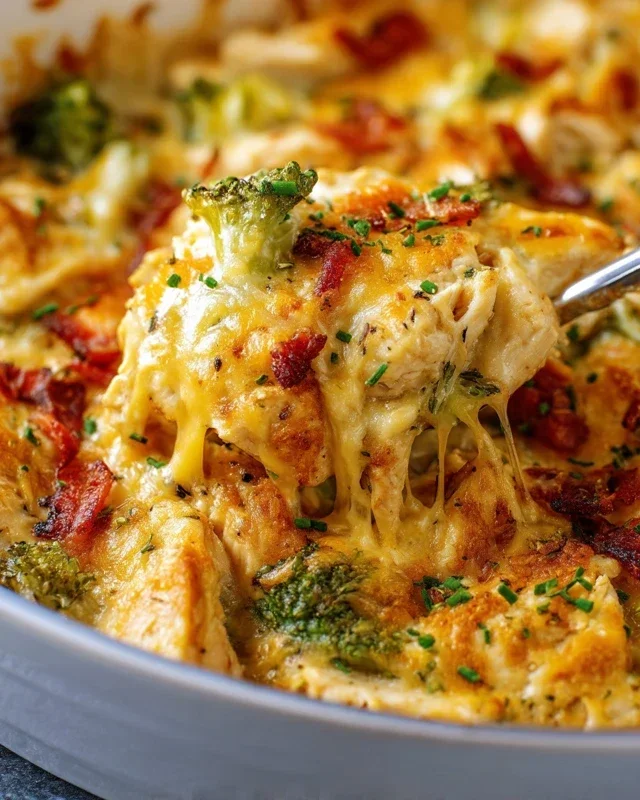 Easy Low Carb Chicken Casserole