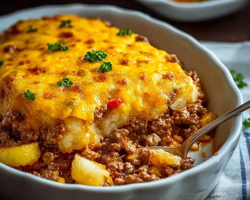 Hobo Casserole Ground Beef