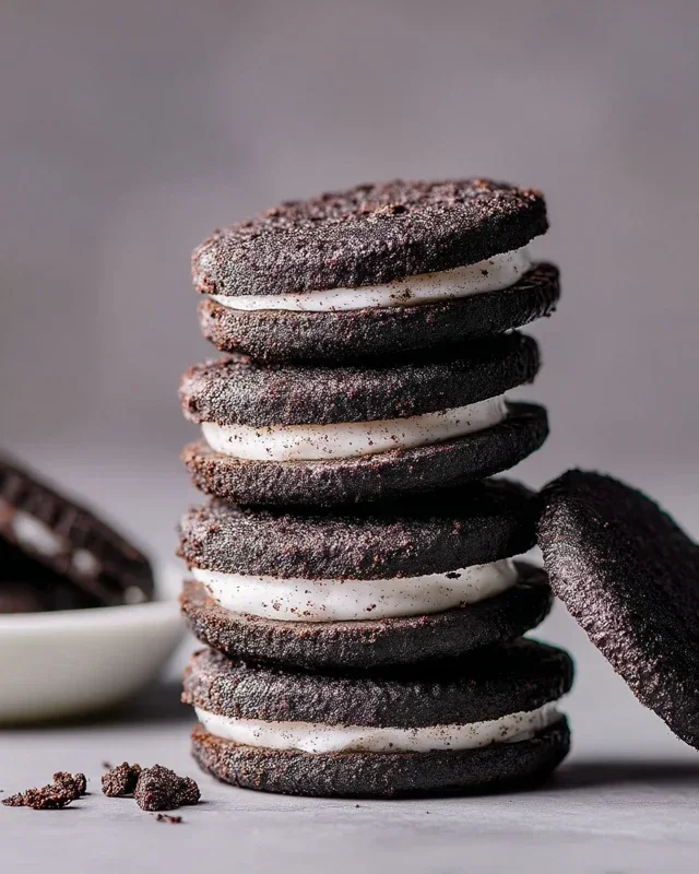 Homemade Oreo Cookies