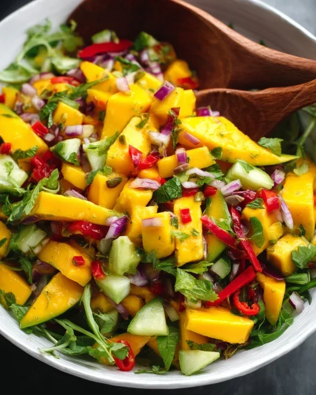 Healthy Mango Salad