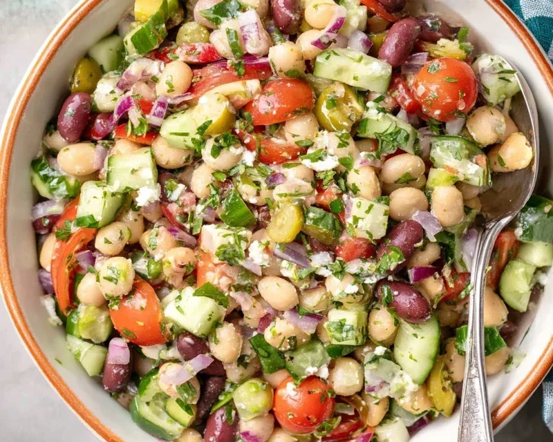 Mediterranean Bean Salad