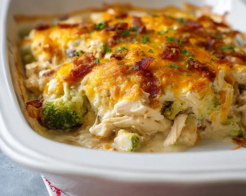 Easy Low Carb Chicken Casserole
