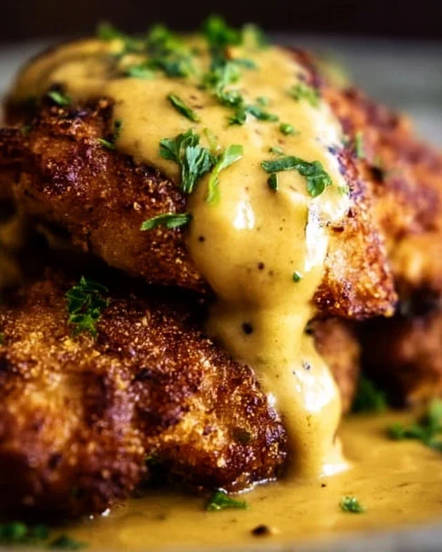 Pretzel Chicken with Mustard-Cheddar Sauce: An Amazing Ultimate Recipe