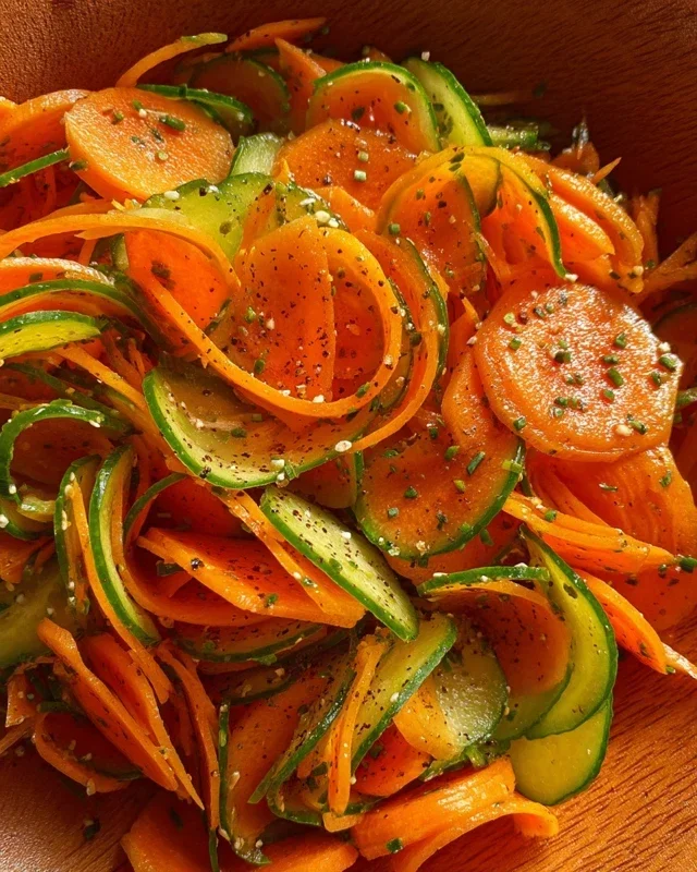 Cucumber Carrot Salad
