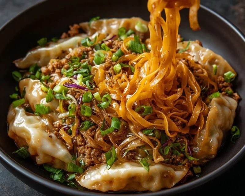 Potsticker Noodle Bowl