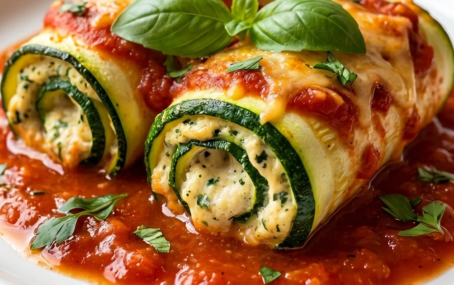 Vegan Zucchini Rollatini