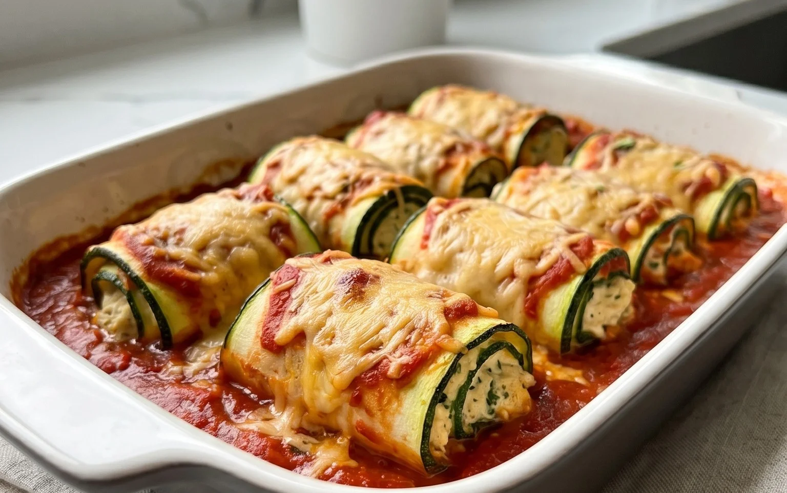 Vegan Zucchini Rollatini