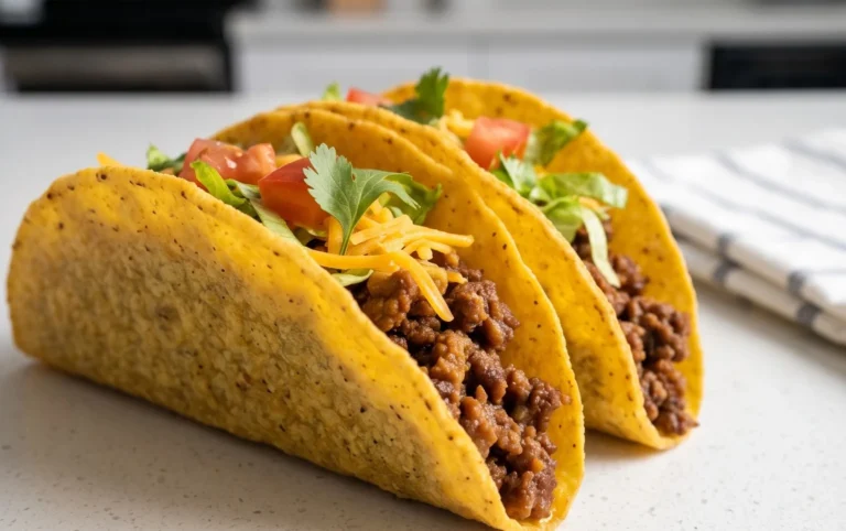 Crispy Ground Beef Tacos