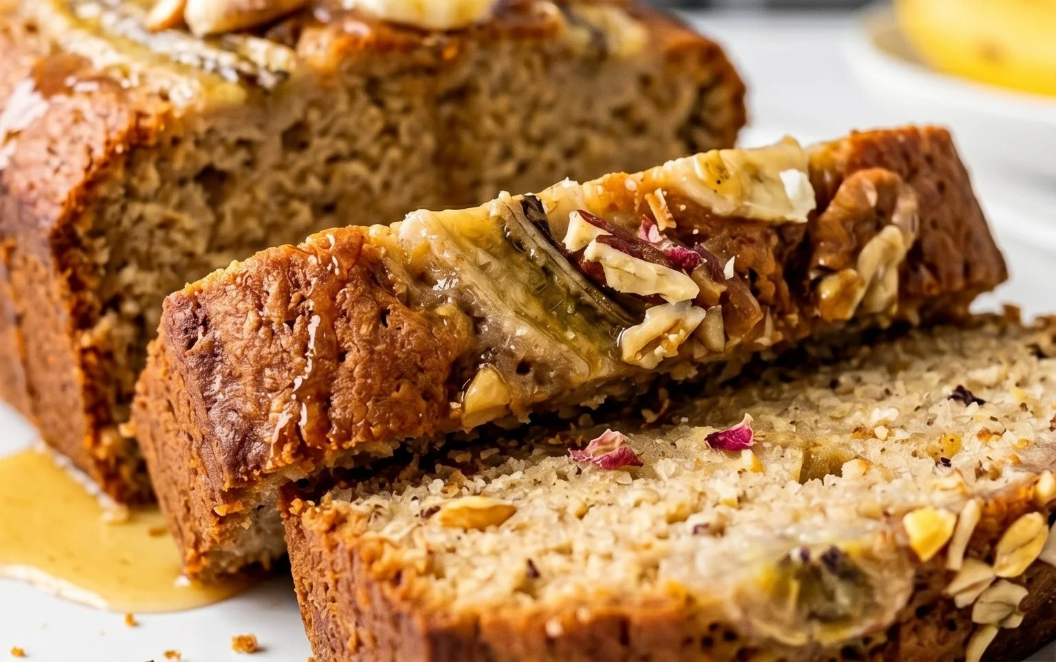 The BEST Honey Vanilla Banana Bread ~ Soft & Fluffy, Easy Recipe