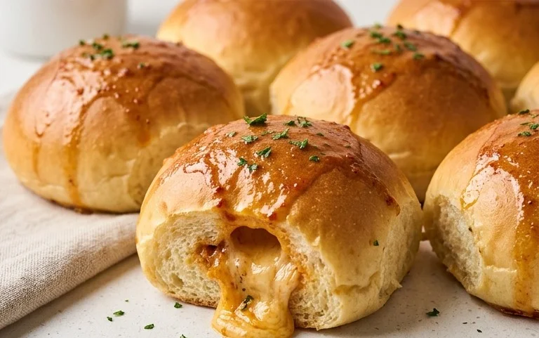Cheesy Dynamite Chicken Buns