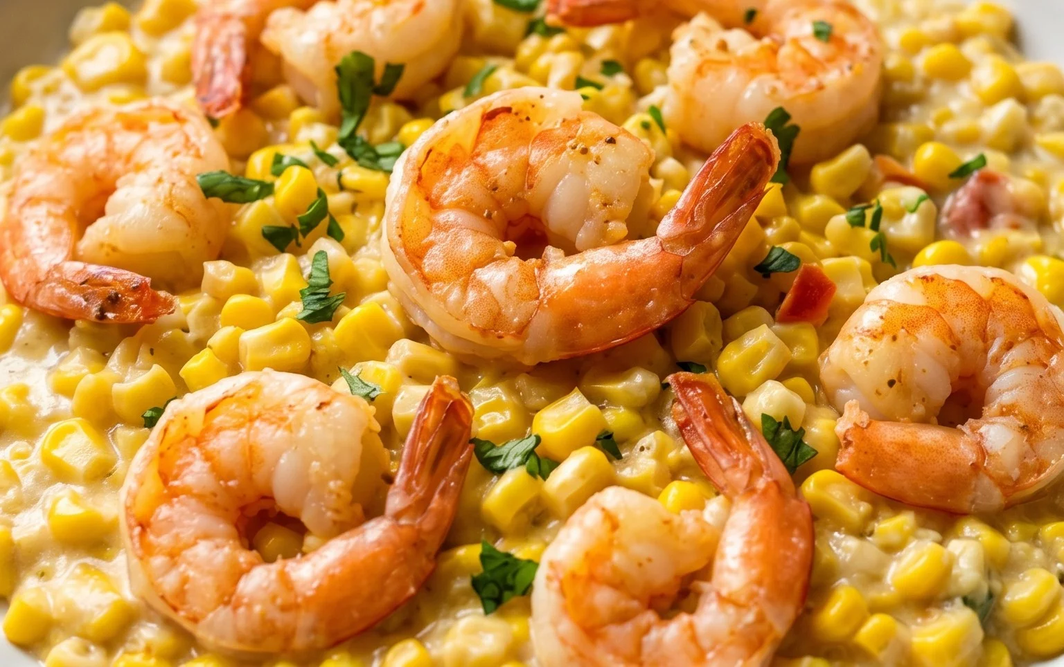 Shrimp and Creamed Corn (30 Minutes, One-Pan)